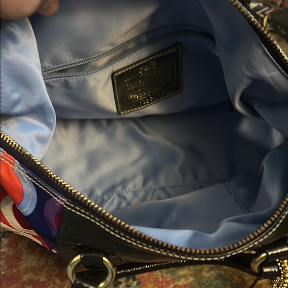 Coach Multicolor Signature Patchwork Bag - Picture 3 of 5